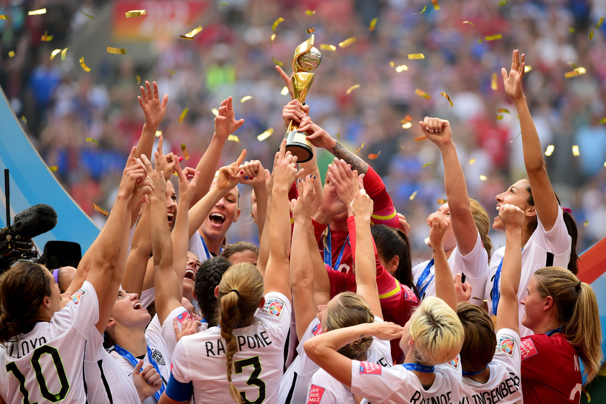 The Rose Bowl has hosted the Women’s World Cup final… twice