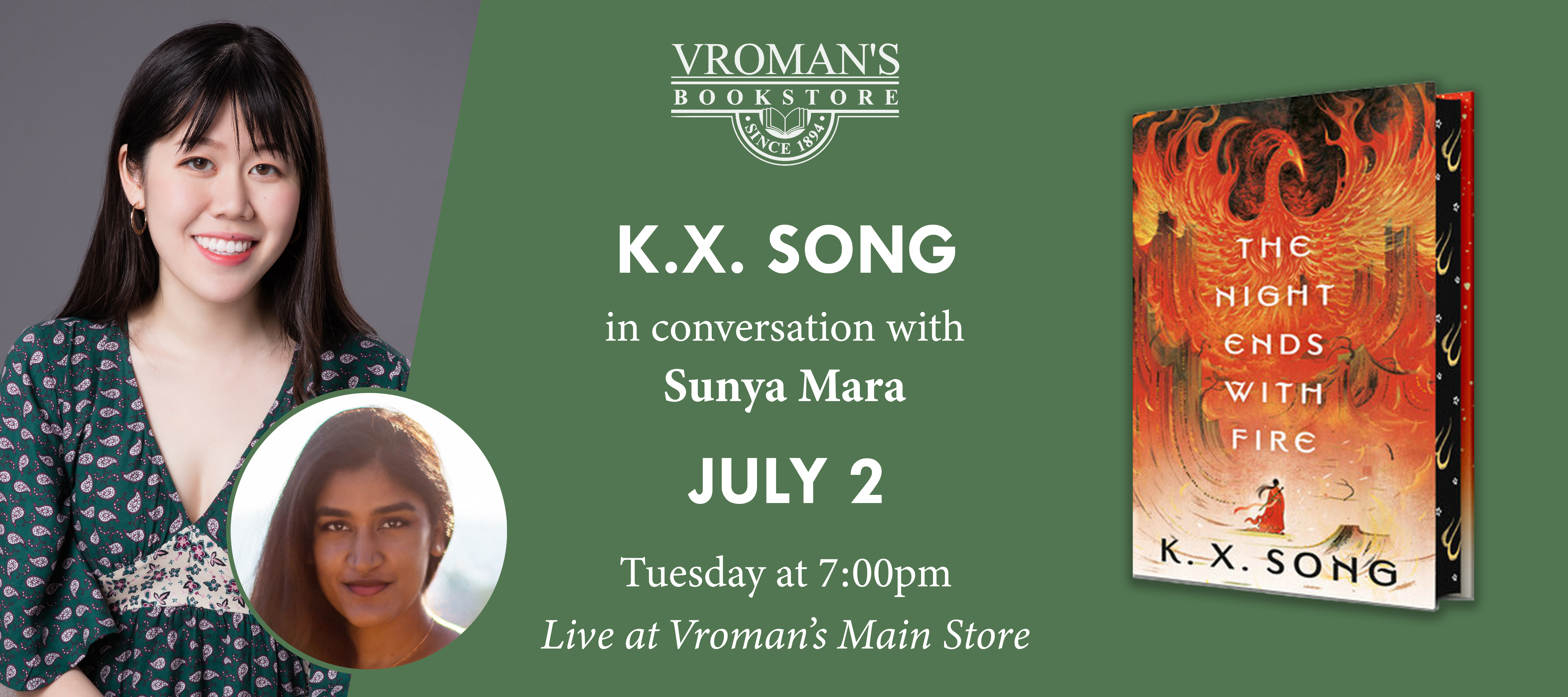 K.X. Song book event at Vroman's