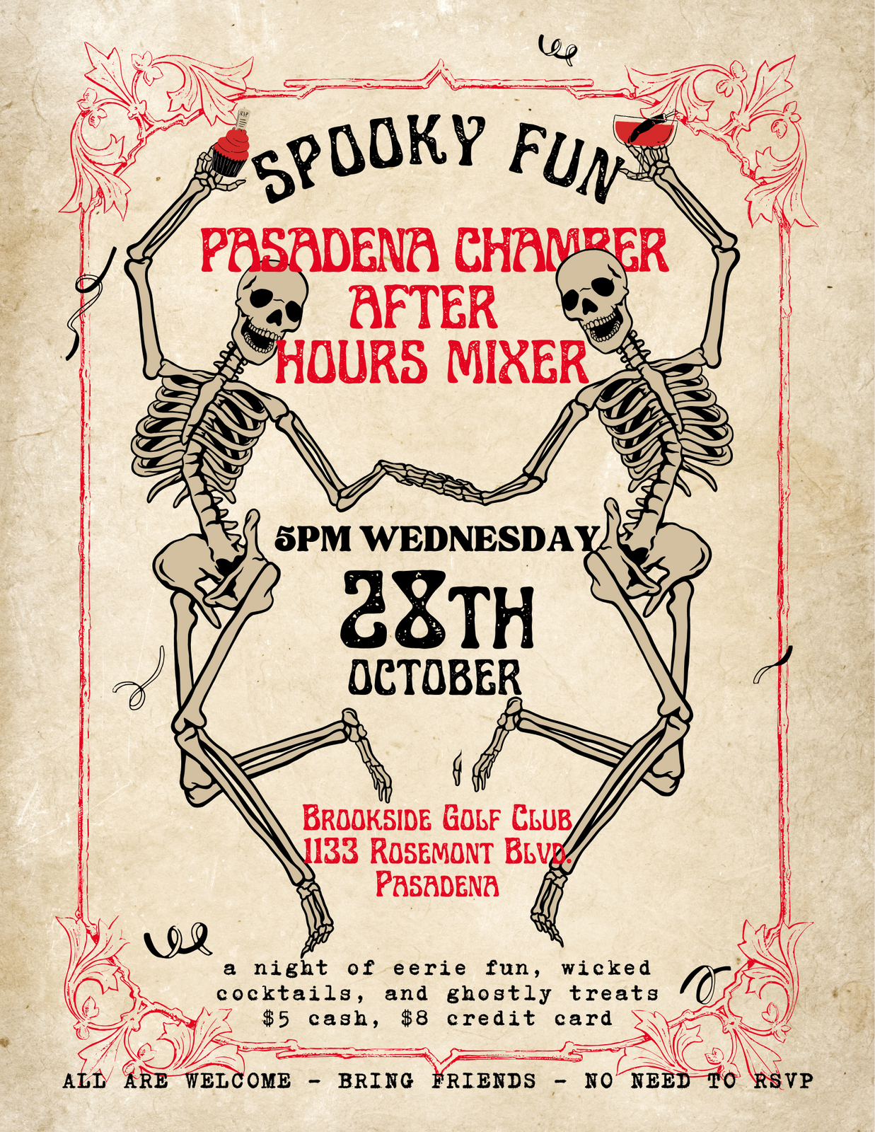 October Mixer flyer