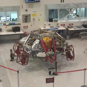 The next generation Mars rover under construction.  The next Mars Rover