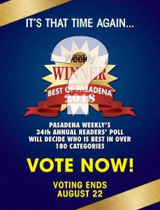 Best of Pasadena voting