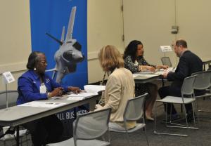 Business matchmaking at the Small Business Opportunity Fair